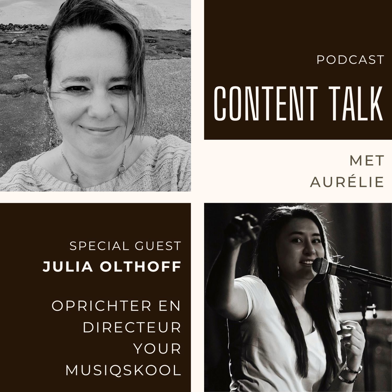 Inspiratie voor ondernemerschap en muziek, in gesprek met Julia Olthoff van Your Musiqskool Almere #325 Artwork